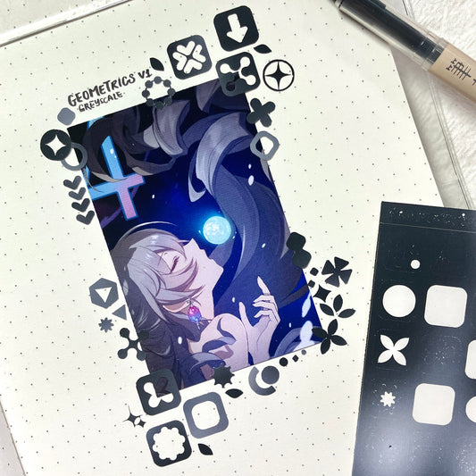 Deco Cut Sticker - Geometrics V.1