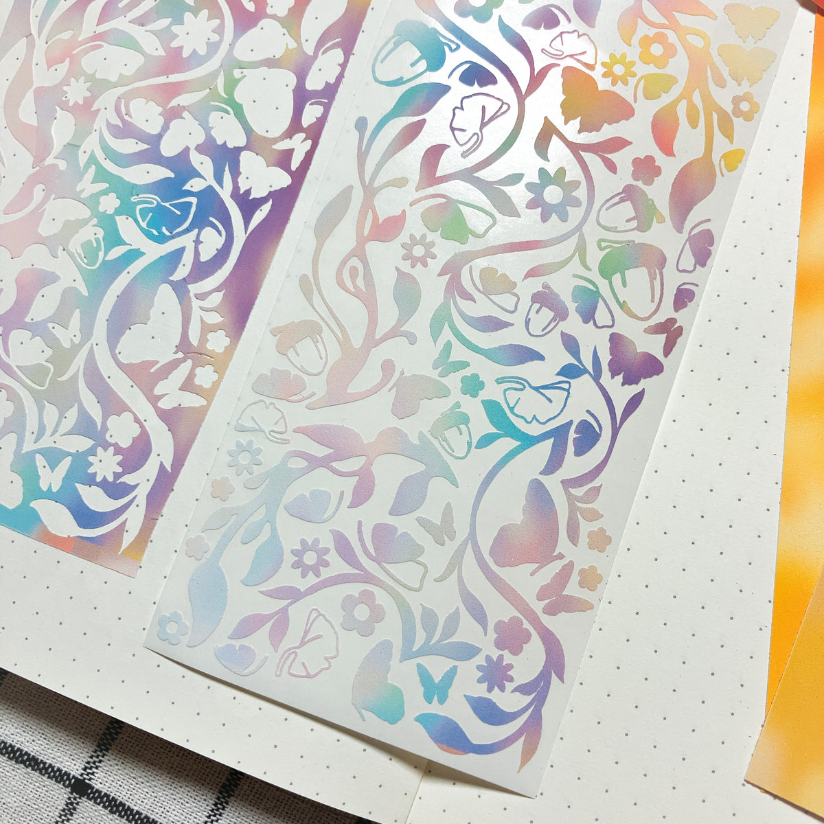 Deco Cut Sticker - Garden