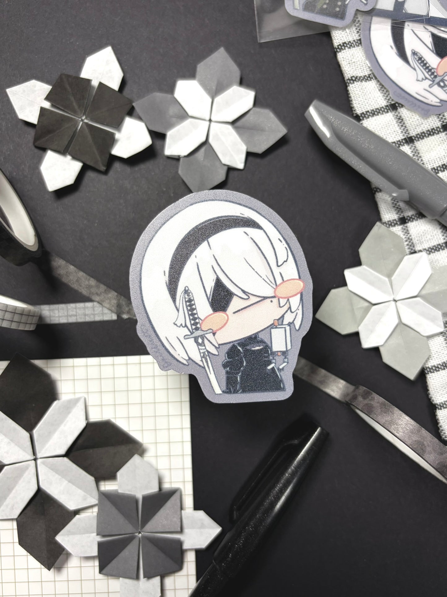 Latest Work: NieR: Automata Sticker Mar26