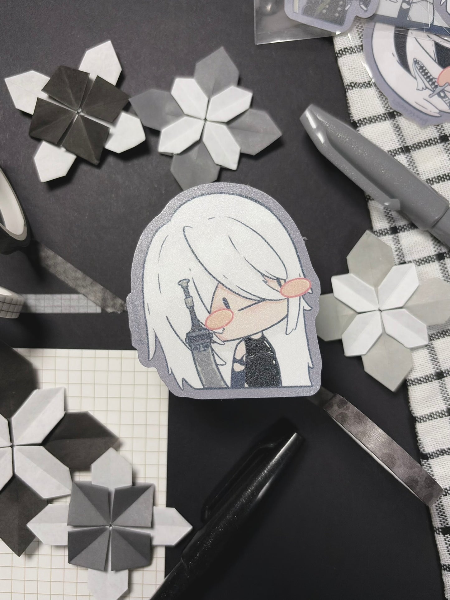 Latest Work: NieR: Automata Sticker Mar26