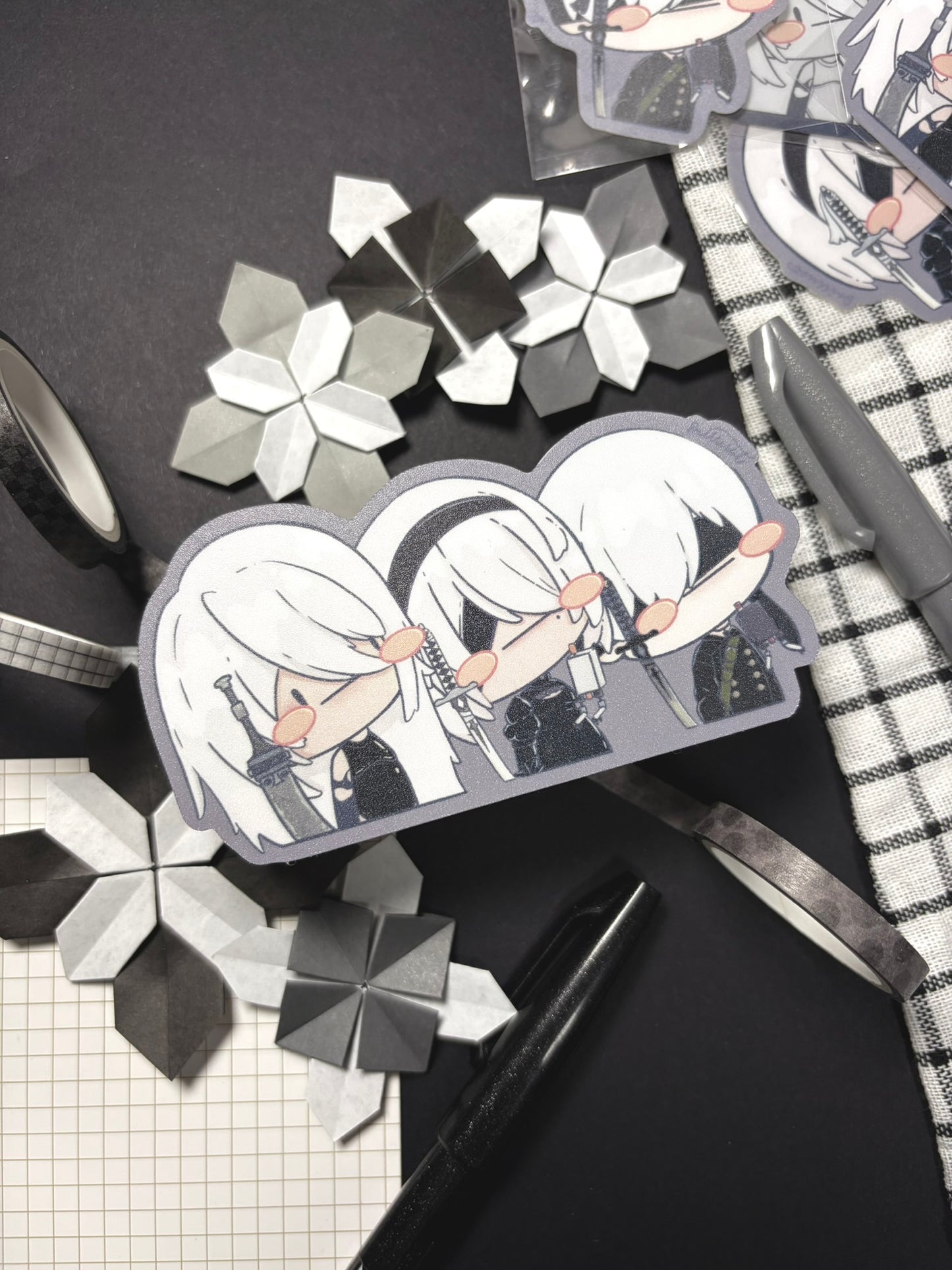 Latest Work: NieR: Automata Sticker Mar26