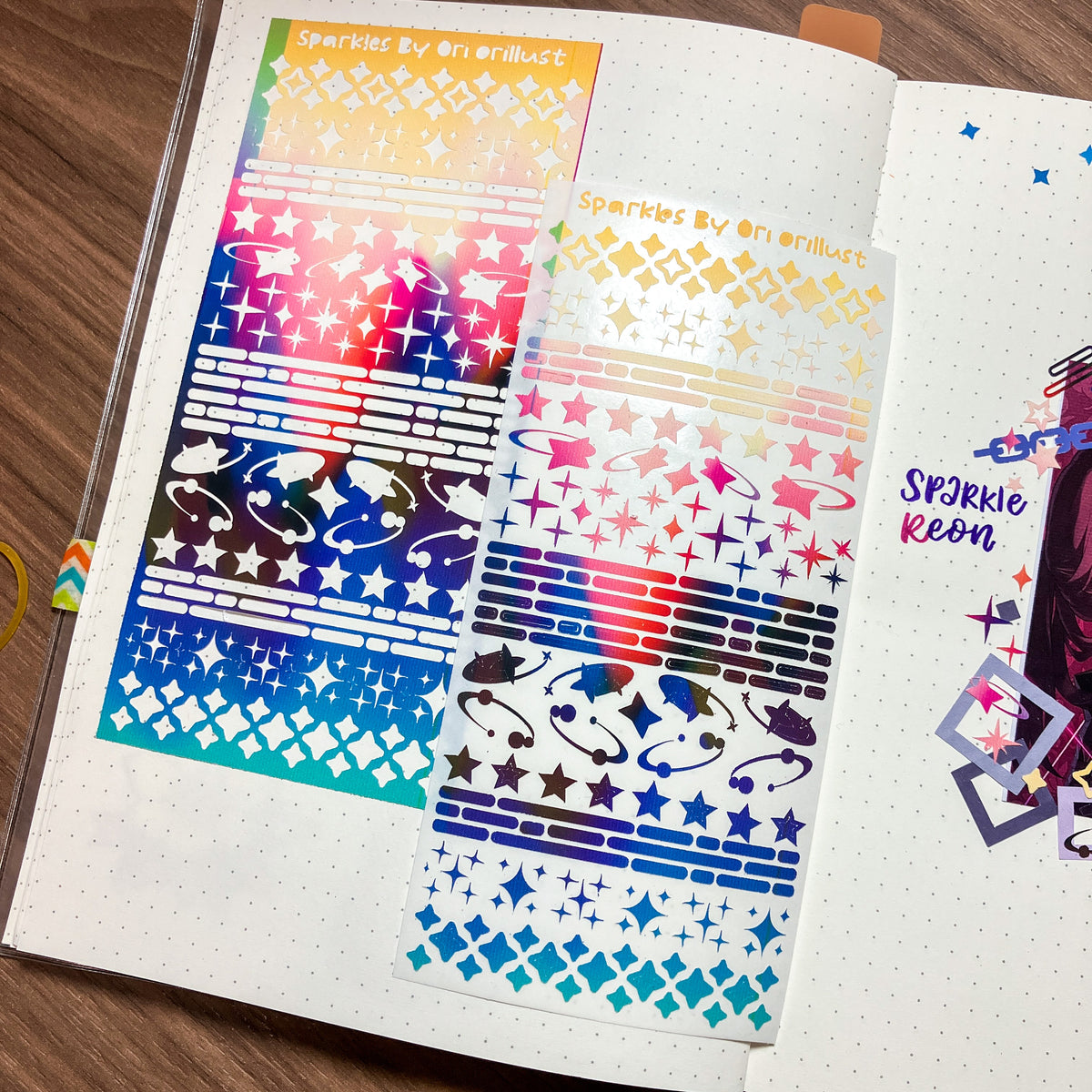 Deco Cut Sticker - Sparkle