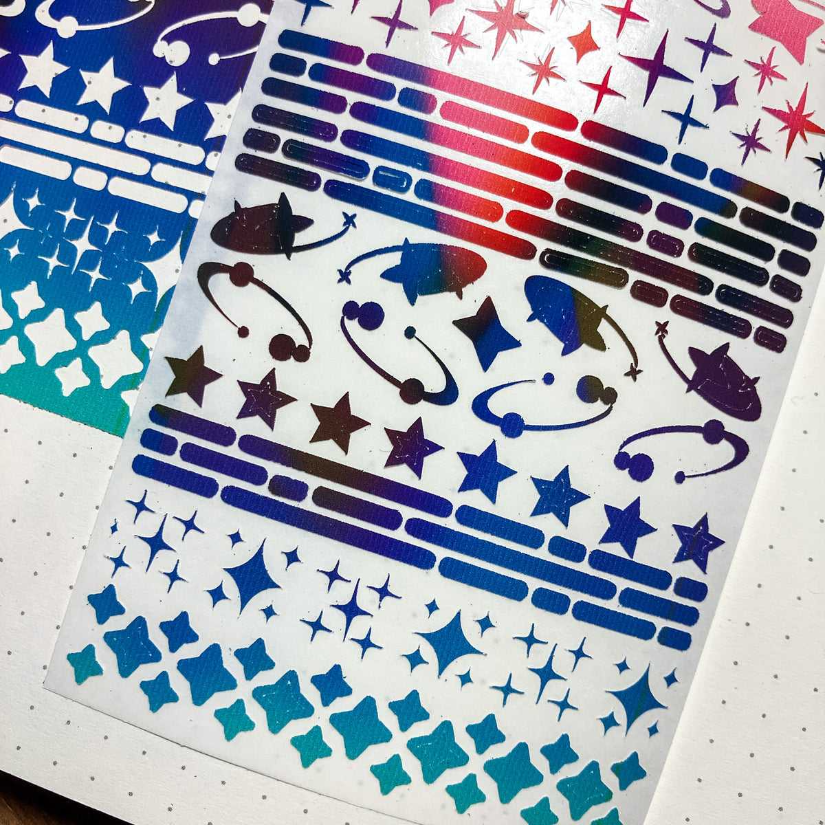 Deco Cut Sticker - Sparkle